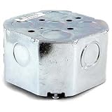 Electrical Boxes: 4 Inch Square Box- 2 1/8 Inche