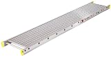 Werner 2412 500-Pound Duty Rating Two-Person Aluminum Scaffold Plank, 14-Inch-by-12-Foot