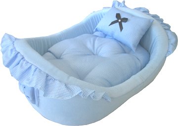 Pampered Pet ~ Blue Dog Bed