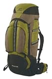 New Alps Mountaineering Denali 5500 Olive Backpack Top Load Extendable Lid W/Detachable Rain Cover