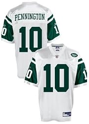 New York Jets Chad Pennington Replica Adult White Sale Jersey