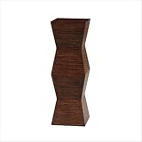 42 Square Double Hourglass Stand in Bamboo Parquet Veneer 31JSAfk3sBL. SL160 42 Square Double Hourglass Stand in Bamboo Parquet Veneer
