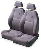 Bestop 3934609 TrailMax Thermal Pro Charcoal Fabric Front High Back Seat