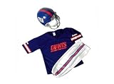 New York Giants Youth NFL Team Helmet and Uniform Set