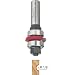 Freud 99-029 1/4-Inch Fluting Router Bit with Double Ball Bearing with 1/2-Inch Shank
