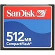 SanDisk SDCFB-512-A10 512MB CompactFlash&nbsp;Memory Card