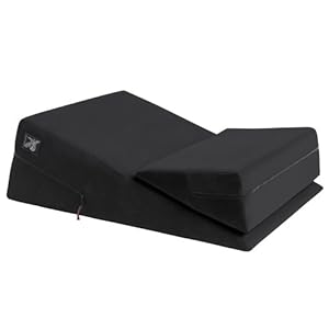 Liberator 24-Inch Wedge/Ramp Combo, Black Microfiber