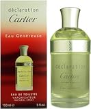 Declaration Eau Genereuse by Cartier for Men 5.0 oz Eau de Toilette Spray