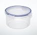 Kitchen & Housewares : Emsa E503476 Clip and Close 31-Ounce Deep Round Storage Container