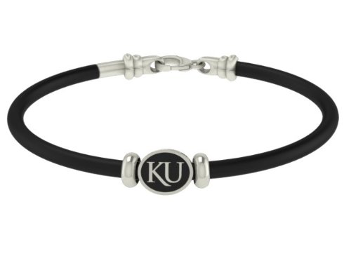 Kansas Jayhawks Rubber Bracelet
