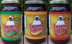 Barbeque Sauce Sampler 3-Pack: of Mild, Spicy & Hot flavors by Smokin' Joe Jones. This is a great gift idea or try them all yourself. No brown sugar means these sauces won't burn on the grill. No preservatives, No MSG, 0 fats, 0 cholesterol, gluten free & kosher.