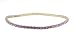 Anklet - A17 - Swarovski (tm) Crystal - Stretch ~ Violet (Purple)