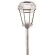 Malibu Outdoor One-Light Solar-Powered Walk Light, Pewter #LZ305P