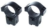 Leapers 30mm Rings, High, 11mm Dovetail, See-Thru