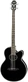 Aria FEB-STD Acoustic-Electric Bass - Black