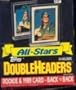 1989 Topps All-Star Doubleheader Baseball Cards Unopened Wax Box
