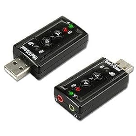 Adaptateur USB Audio Carte son 3D 7.1 usb