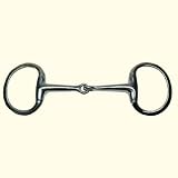 Flat Ring Eggbutt Snaffle Bit 14mm