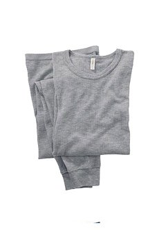 Woman Within Plus Size Thermal Knit Pants Bydreams &Amp; Co (Heather Grey,2X)
