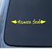 HEAVEN SENT - Car, Truck, Notebook, Vinyl Decal Sticker #1271 | Vinyl Color: Yellow