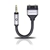 Oehlbach i-Connect J-AD  Mobiler Y-Adapter, 3,5 mm Klinke auf 2 x 3,5 mm Klinke  schwarz