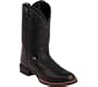 Men's 10" Justin George Strait Deertan Westerner Boots, BLACK, 8EE