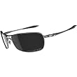 Oakley Crosshair 2.0 Men's Polarized Active Casual Sunglasses - Lead/Black Iridium