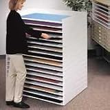 Giant Stack Trays for Sheets to 36-3/8 x 24-1/2, White, 2 per Carton
