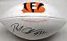 Rudi Johnson Autographed/Hand Signed Cincinnati Bengals Logo Football