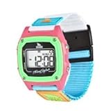 Freestyle Women's FS84861 Shark Clip Digital Black Neon Nylon Watch