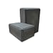 9" X 6" X 4" YOGA BLOCK - 2 PIECE PACK, BLACK