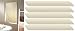 Kitchen & Housewares : Almond Aluminium Venetian Blind - 90cm Width 150cm Drop - 25mm Slat Width