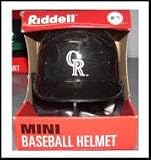 Riddell Replica Mini MLB Batting Helmets - Colorado Rockies