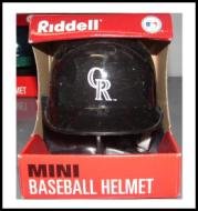 Riddell Replica Mini MLB Batting Helmets - Colorado Rockies