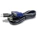 TRENDnet 15ft USB/VGA KVM cable (4.5m) (male to male)