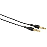 Hama Verbindungskabel, Klinke 3,5 mm, Stecker - Stecker, 0,5 m
