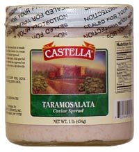 Greek Style Caviar Spread - Taramosalata (castella), 1lb (454g) (16oz) by parthenonfoods.com