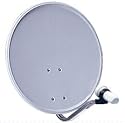 Telestar 45 cm ALU-RAPID Offsetspiegel mit SKYTWIN-LNB grau