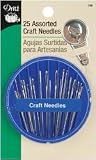 Dritz Craft Needle Compact With Threader Assorted 25/Pkg 158, 6 Item(s)/Order