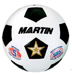 SOCCER BALL WHITE SIZE 3 RUBBER NYLON WOUND