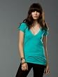 Lna New Deep V- Neck Shirt