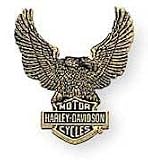 Eagle With Feathered Wings Accessories Stick On Emblems