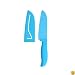 Farberware Resin 5-Inch Santoku Knife with Sheath, Blue