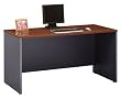 60in. Credenza In Hansen Cherry Finish By Bush Furniture