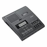 SONBM850T2 Desktop Transcriber,Micro Cassette,7-7 8 x9-3 4 x2-7 8,Black