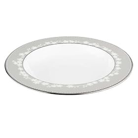 Lenox Bellina Bone China Platinum Banded Pasta Bowl Rim Soup by Lenox