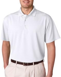 8445 UltraClub Adult CoolNDry TM Stain Release Performance Polo