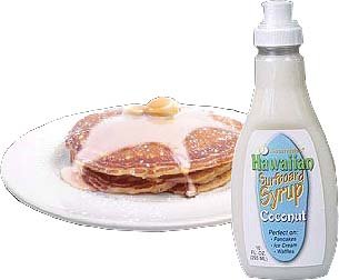 Buy Now at Amazon.com: Hawaiian Tropical Coconut Syrup, 10 Oz By Sweet Meles