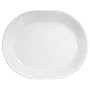 Corelle Livingware 12-1/4-Inch Serving Platter, Winter Frost White