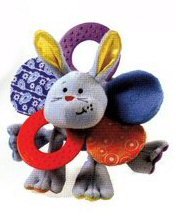 Childrens Toyshop  Toys : Peek-a-Boo Rattle Frog